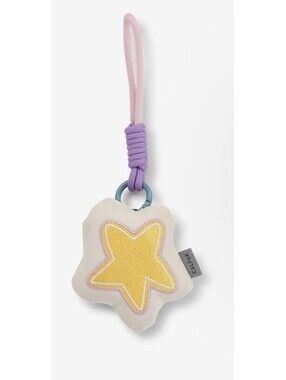 CALPAK Pluffy Bag Charm Star Kids Plush Backpack Clip APLF2501 NWT